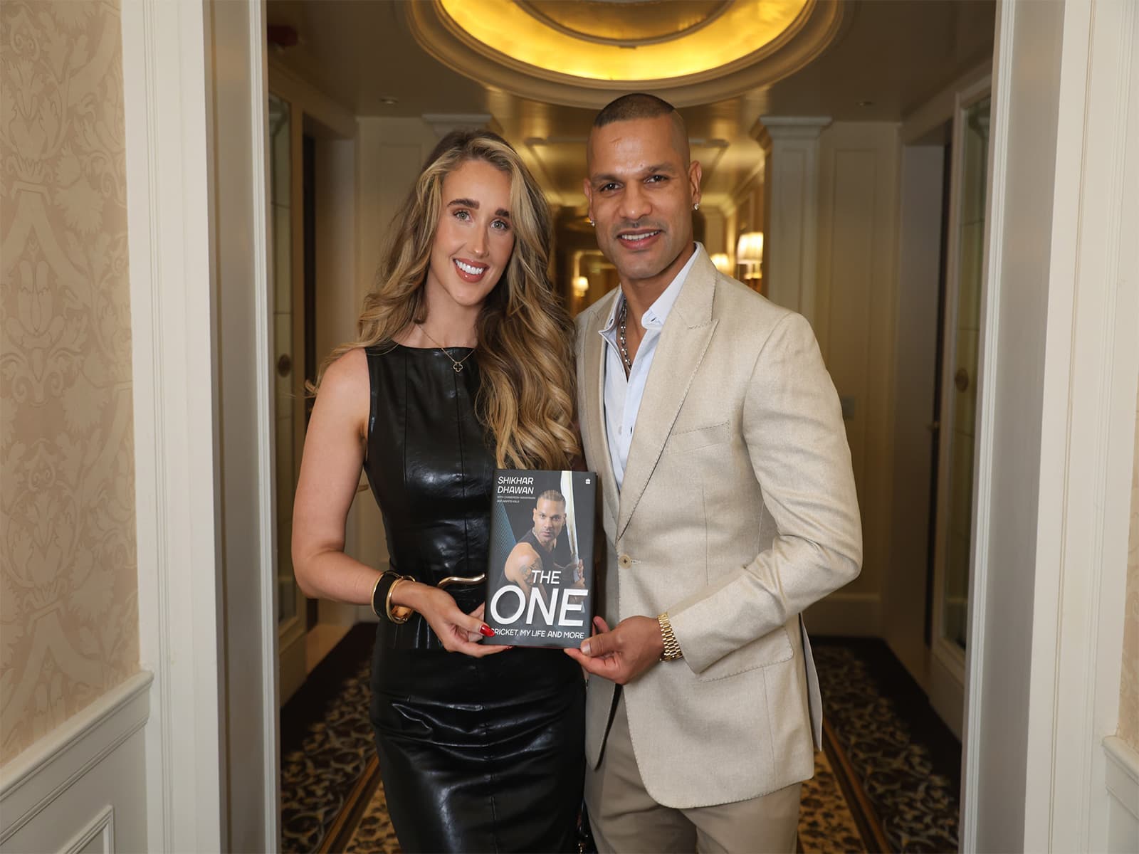 Shikhar Dhawan unveils autobiography